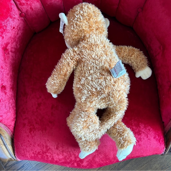 Retired Vintage Gund Flapjack #2626 Monkey Plush Stuffed Animal Has ALL TAGS - Picture 2 of 12
